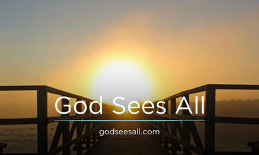 GodSeesAll.com - Creative brandable domain for sale